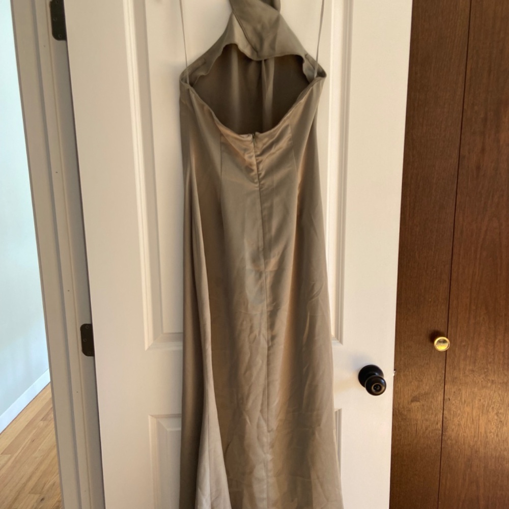BHLDN Sage Green Bridesmaid Dress - Picture 2 of 4